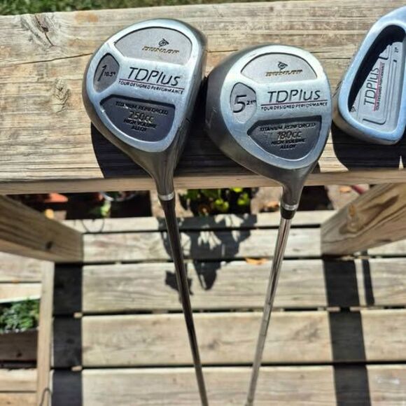 Dunlop TD Plus Golf Club Set - Driver, 5w, 3-9Iron (No 4 Iron) 36.5"-42"  - RH - Picture 3 of 10
